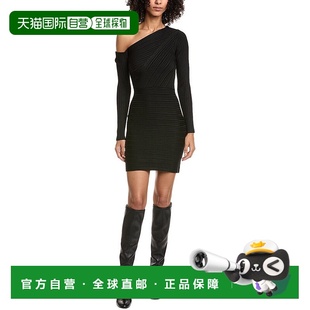 美国奥莱直发包臀裙 黑色 自营ba&sh Dahlia紧身连衣裙