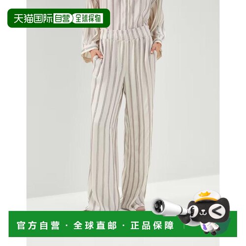 自营Brunello Cucinelli Acetate Dress Women's Pants - white