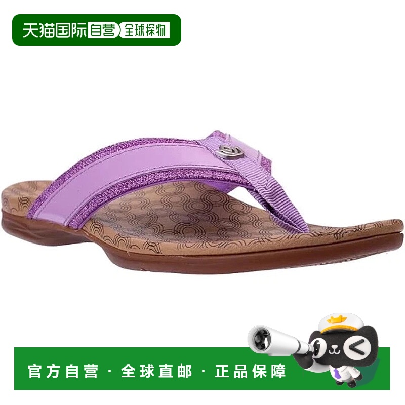 自营Spenco Cabo SP1225PUR Sandals Women's Purple Toe Post Fl