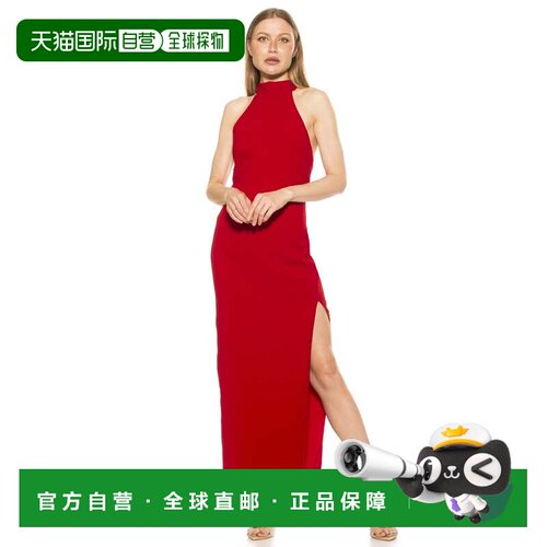 自营 alexia admorWrena Gown - red 美国奥莱直发连衣裙长裙吊带