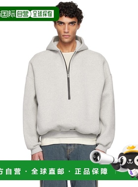 香港直邮潮奢 essentials fear of god 男士 灰色 Athletics Half