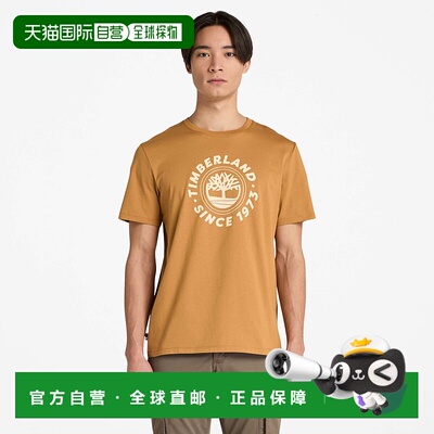 自营timberlandMen's Graphic Short-Sleeve T-Shirt - wheat 美
