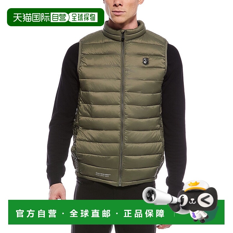 自营Point Zero Ultralight Quilted Vest - green 美国奥莱直发