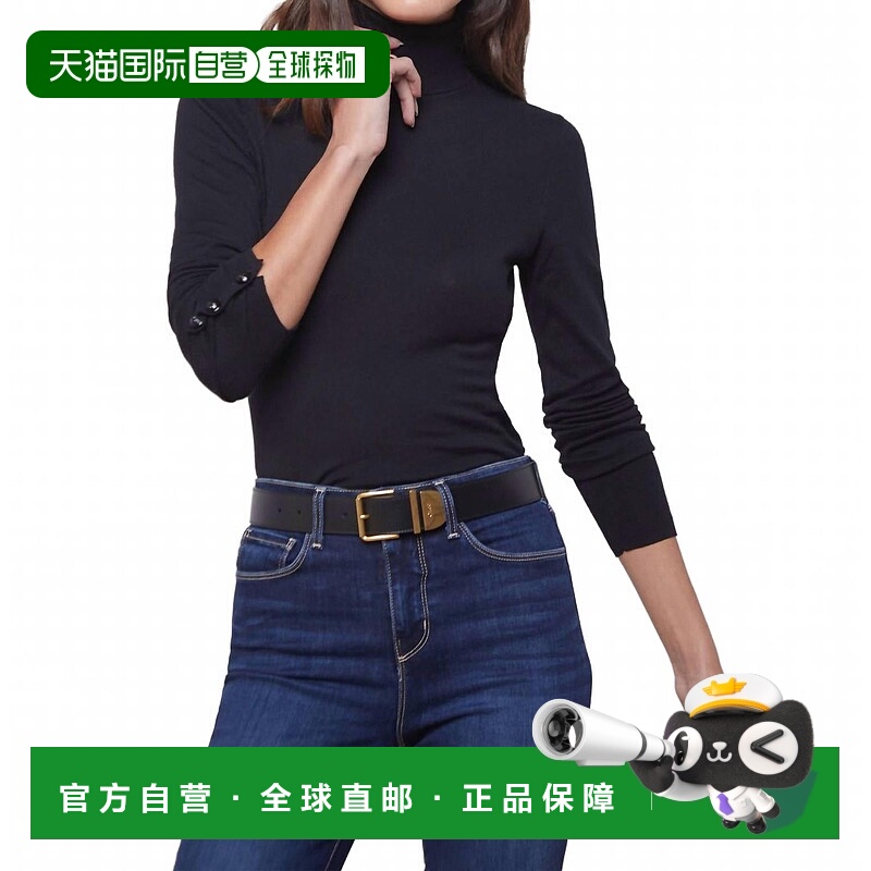 自营l'agenceFlora Turtleneck Sweater In Black - black 美国奥