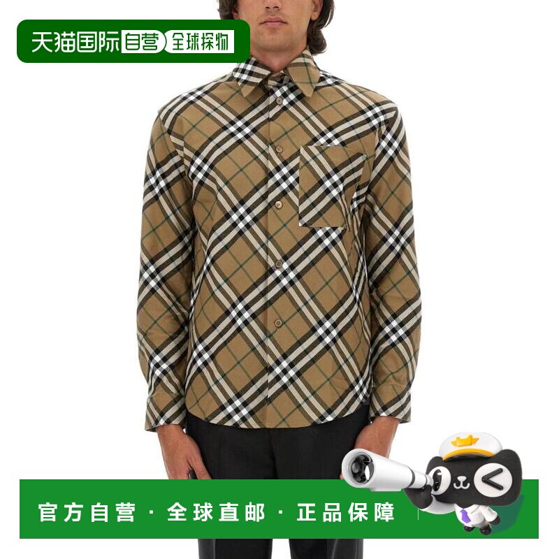 【美国直邮】burberry/博柏利 男士 衬衫 【付后1h可退】图片