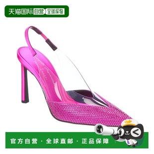 Evangelie Smyrniotaki 自营 Rossi 缎面 乙烯基露跟 Sergio