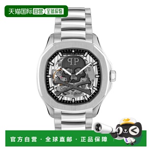 silver 自营philipp Watch Automatic plein$keleton $pectre