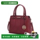 手提包 collectionMia 自营mia Elodie三格女式 勃艮第 美国