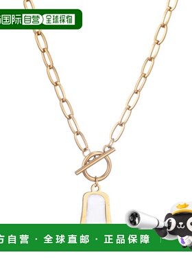 自营adorniaTarnish Resistant 18k Gold Plated Mother of Pearl