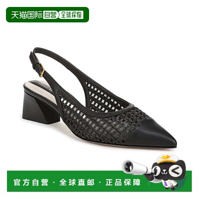 自营Franco Sarto Racer9 Slingback - black 美国奥莱直发凉鞋
