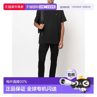 RALPH 纯色套头T恤潮流穿搭黑色 LAUREN拉夫劳伦FW22男款