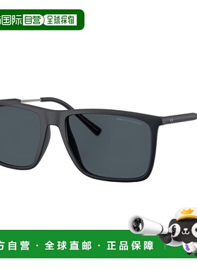自营Armani Exchange  AX 4160S 838087 57mm Unisex Square Sung