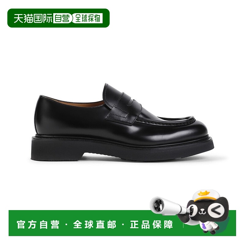 自营church'sCalf Leather Loafers With Durable Rubber Soles A