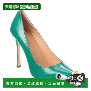绿色 自营 皮革高跟鞋 Rossi 美国奥莱直发 Sergio