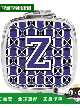 自营 Carolines Treasures CJ1068-ZSCM 字母 Z 足球紫色和正品