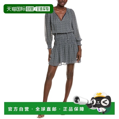 自营Velvet by Graham & Spencer Gelila Mini Dress - blue 美国