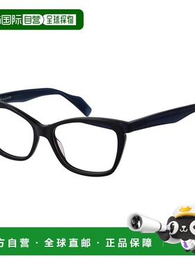 自营yohji yamamoto山本耀司女士光学女式镜架-蓝色 美国奥莱直发