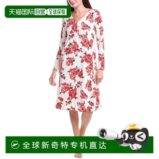 紅色 自營(yíng) Carole Hochman睡袍 美國(guó)奧萊直發(fā)