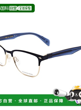 自营 rag & boneRag&Bone女式53mm蓝色眼镜-蓝色 美国奥莱直发