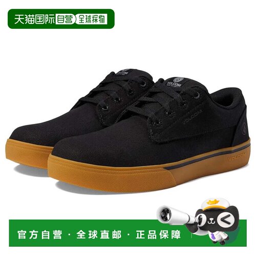 自营Men's Volcom True Skate Inspired  Black Composite Toe Wo