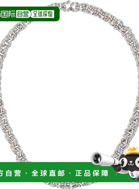 1h可退 香港直邮潮奢 OUIE 女士 银色 Keychain 项链 KC03925