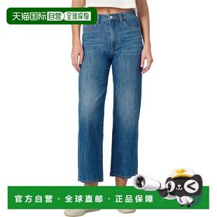 自营JOE Cropped blue 美国奥莱直 Blake Leg The Jeans Wide