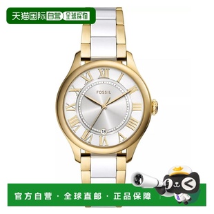 自营Fossil Women's Gilmore White Dial Watch - white 美国奥莱