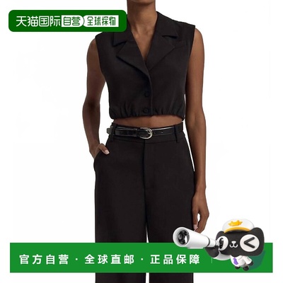 自营favorite daughterAudrey Vest Top In Black - black 美国奥