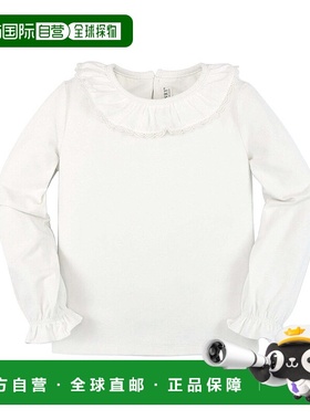 自营 hope & henryHope&Henry针织褶边领上衣-白色 美国奥莱直发