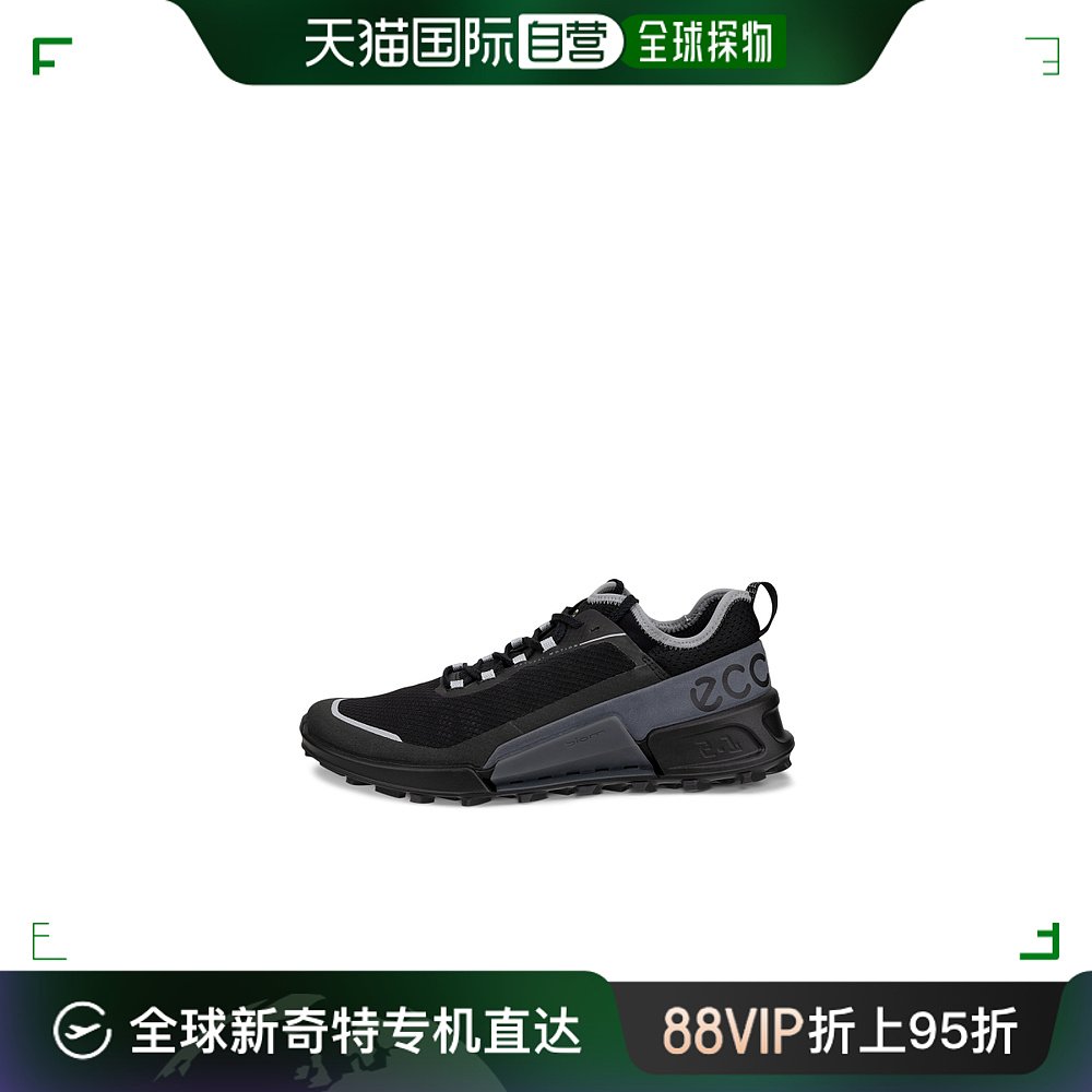 美国直邮ECCO女式 BIOM 2.1 LOW TEX鞋黑色/黑色/磁铁 822803