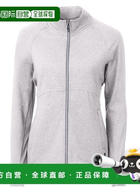 自营 cutter & buckCutter&Buck Adapt生态针织麻灰色再生女式全