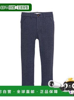 自营Hope & Henry Fleece Herringbone Pant - blue 美国奥莱直发