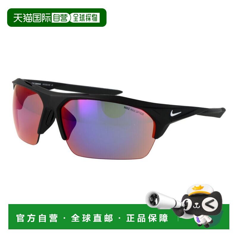 自营Nike Plastic Men's Sunglasses - black 美国奥莱直发太阳镜