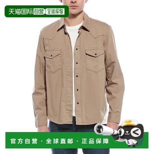 自营 FRAME Denim Western Denim Shirt - brown 美国奥莱直发