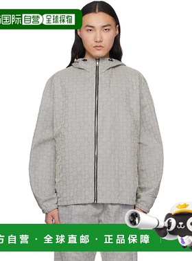 1h可退 香港直邮潮奢 Givenchy 纪梵希 男士 灰色 Monogram 72 Ja