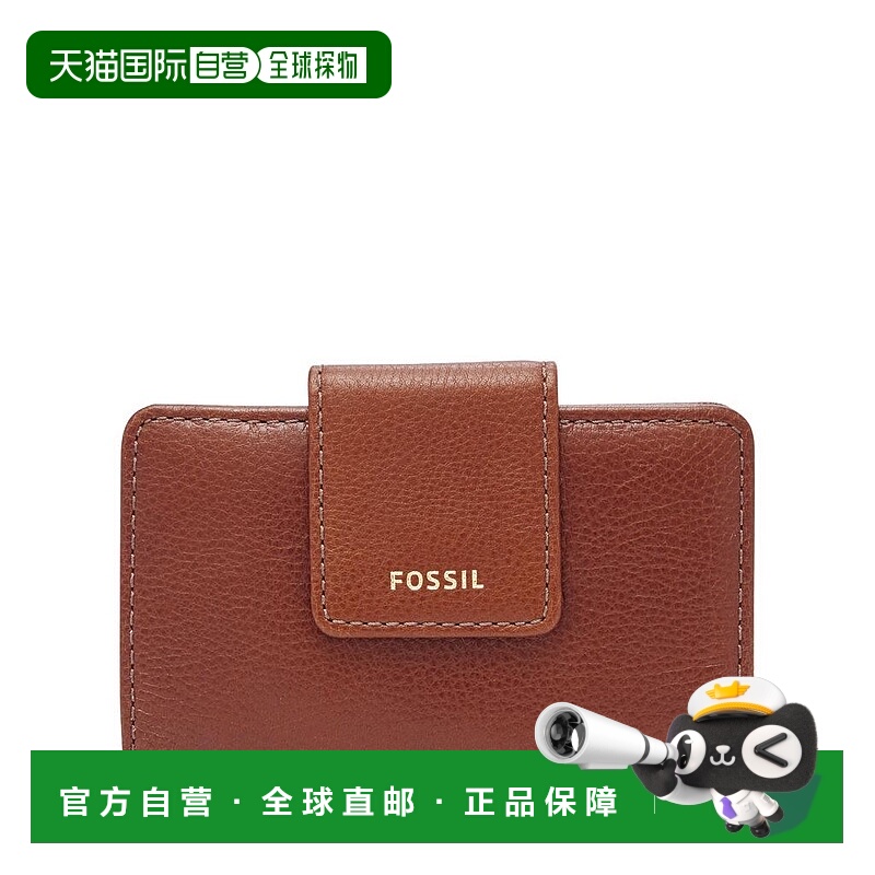 1h可退 【美国直邮】fossil 女士 钱包真皮