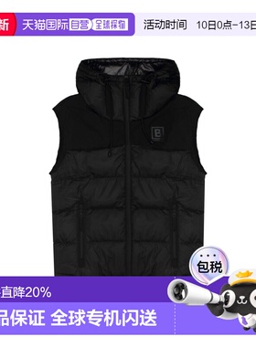 香港直邮ERRY  男士纯色连帽长袖羽绒服 806849博柏利