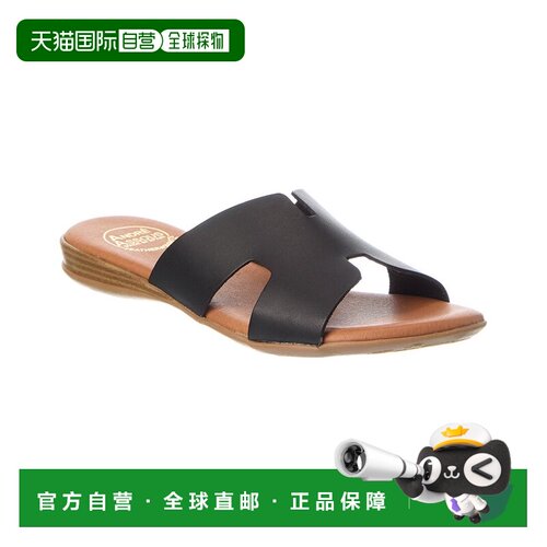 自营Andre Assous Nadenka Sandal - black 美国奥莱直发凉鞋