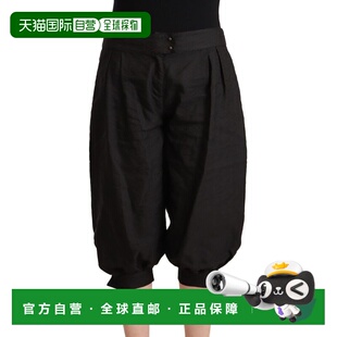 自营GF Women black 美 Harem Pants Cropped Viscose Ferre