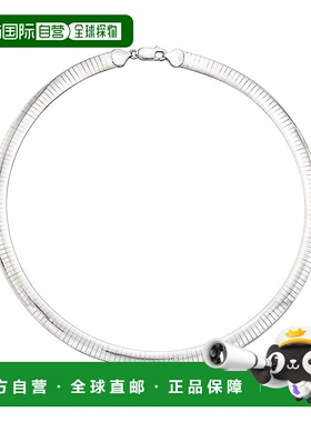 自营 Ross-Simons 意大利 8 毫米纯银欧米茄项链 - 16 英寸 美国