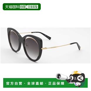 自营 Escada女式54毫米黑色太阳镜-黑色 美国奥莱直发艾斯卡达