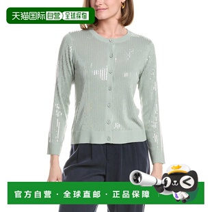 Cardigan 自营Anne Klein Sequin 美国奥莱直发 blue