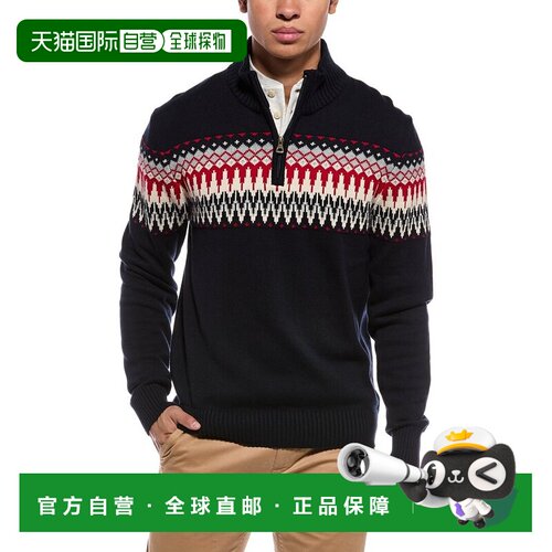 自营weatherproof vintage防风雨复古北欧轭四分之一拉 美国奥莱