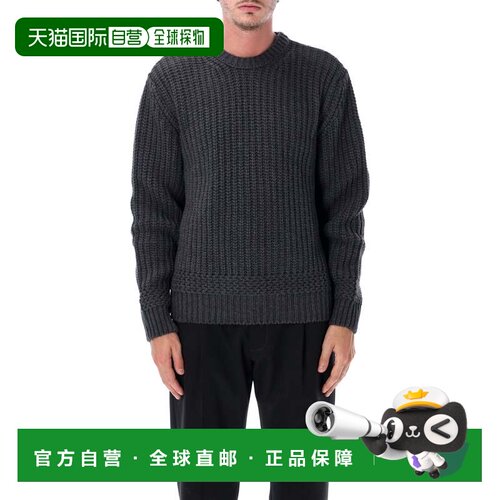 自营a.p.c.Ron Chunky针织圆领毛衣-黑色 美国奥莱直发