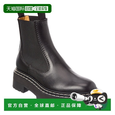 自营Proenza Schouler Leather Chelsea Boot - black 美国奥莱直