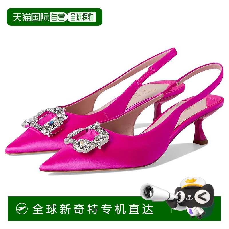 【美国直邮】kate spade 女士 时尚休闲鞋尖头经典高跟鞋皮鞋真皮