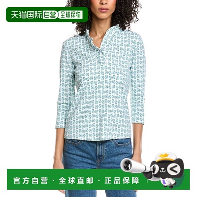 自营J.McLaughlin Durham Knit Top - White 上衣美国直发奥莱