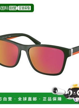 自营 Polo Ralph Lauren PH 4229U 55966Q 56mm中性方形太阳镜-哑