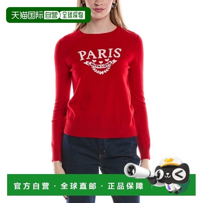 自营philosophy Paris With Love Cashmere Sweater - red 美国奥