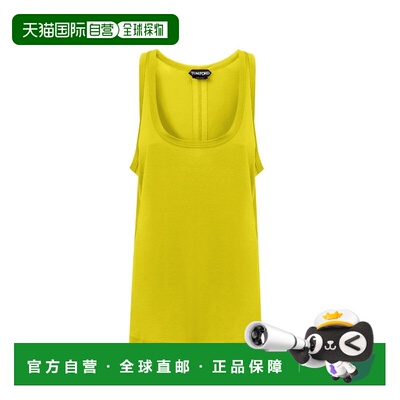 自营Tom Ford Silk Tank Women's Top - yellow 美国奥莱直发